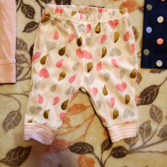 0-3 M Baby Girl Pants - Picture 4 of 11